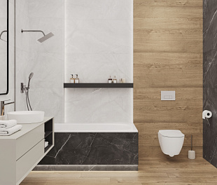 Керамогранит CeraLux Timplast Light Grey Matt 59,5x59,5 Светло-серый Матовый карвинг