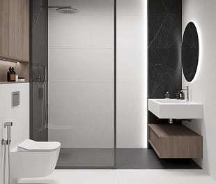 Керамогранит CeraLux Symphony White 119,1x59,5 Белый Матовый