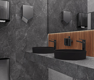 Керамогранит CeraLux Fatal graphite Graphite 120x60 Графитовы Матовый