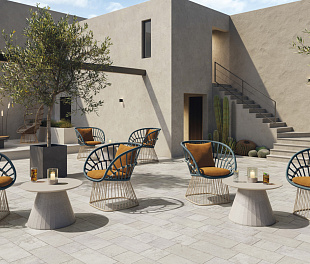 Керамогранит LuxTiles Drawing  Gray Stone 25x25 Серый Матовый