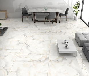 Керамогранит Lunar tiles Shine Realm Beige  80x80 Бежевый Полированный
