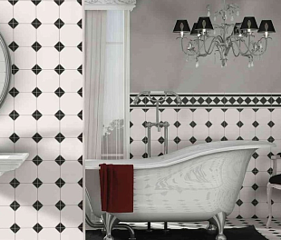 Керамогранит Inventix Tiles Evolving Realms Black decor-1 33,3x33,3 Черный Матовый