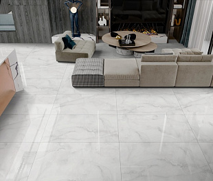 Керамогранит Desert Froststone Luna White Satin 120x60 Белый Сатинированный