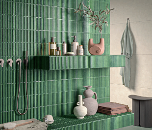 Керамогранит Asol Cosy Green Glossy 60x30 Зеленый Глянцевый