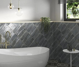 Керамогранит Shitsu Magerdam Gray 30x10 Серый Глянцевый