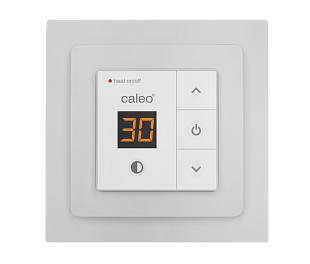 Терморегулятор CALEO 720 с адаптерами. Цвет: белый