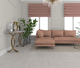 Керамогранит CeraLux Wordeus 20x120 Белый Матовый