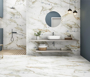 Керамогранит TerraCraft Leather Brown 120x60 Коричневый Полированный