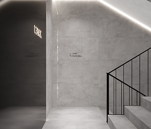 Керамогранит CeraLux Cittadella Light Gray 119,1x59,5 Светло-серый Матовый