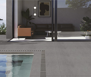 Керамогранит Lunar tiles FBM Black 60x60 Черный Матовый