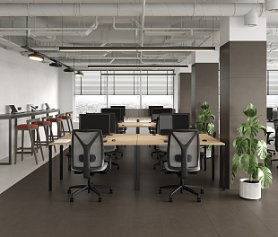 Керамогранит CeraLux Sandy Brown Brown Matte  60x60 Коричневый Матовый
