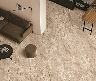 Керамогранит Lunar tiles Carving soft Brown 60x120 Бежевый, коричневый Матовый карвинг