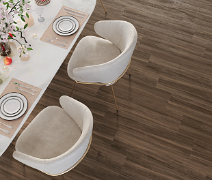 Керамогранит Ceraglow Creator Dark brown 90x20 Темно-коричневый Карвинг