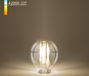 Филаментная светодиодная лампа Mini Classic 6W 4200K E27 (G45 тонированный) BLE2752