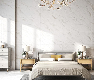 Керамогранит TerraCraft North White Glossy 120x60 Белый Полированный