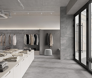 Керамогранит CeraLux Cittadella Gray 119,1x59,5 Серый Матовый