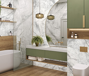 Керамогранит Elegance Tiles & Stone Nver Light Grey 80x80 Светло-серый Матовый