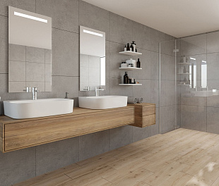 Керамогранит CeraLux Meranti Ensemble 19.30x120.2 Бежевый Матовый