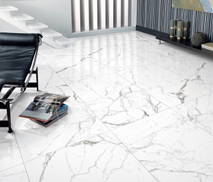 Керамогранит AquaStone Ceramic India Ocean Enclave 60X120 Marble white Белый Полированный