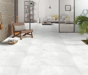 Керамогранит Ceramosa Tiles ConcreteChic Range Beige 60x120 Белый Матовый