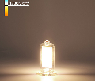 Светодиодная лампа G9 LED 5W 220V 4200K стекло BLG915