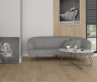 Керамогранит CeraLux Vortex Beige Matte 119,5x20 Бежевый Матовый