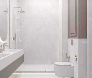 Керамогранит CeraLux Laminam  59,5x119,1 кремовый матовая