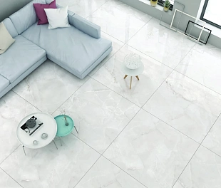 Керамогранит Lunar tiles Slabs 120x120 Clay Серый Полированный