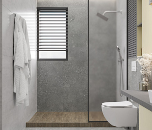 Керамогранит CeraLux Nellie Beige 120x60 Серый Лаппатированный