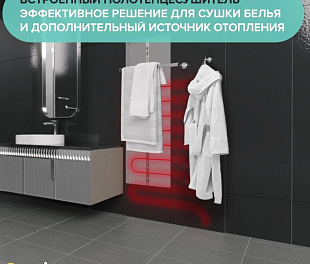 Электрический полотенцесушитель "Теплая стена" Caleo Heatwall (10м) обогрев 1м2