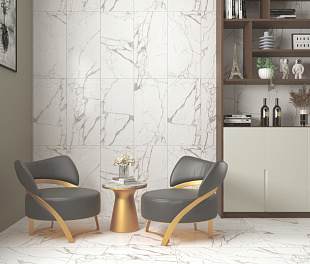 Керамогранит Lunar tiles Gloster Polished Grey 120x60 Серый Полированный