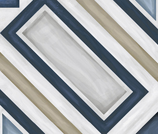 Керамогранит Joy Lily Blue 20x20 Синий Матовый