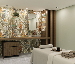 Керамогранит Old Little Solid color Light Green Matte 120x60 Светло-зеленый Матовый