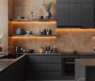 Керамогранит Ceramosa Tiles Lumius Brown 120x60 Коричневый Матовый