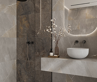 Керамогранит Ceramosa Tiles Lumius Gray Lappated 120x60 Серый Лаппатированный