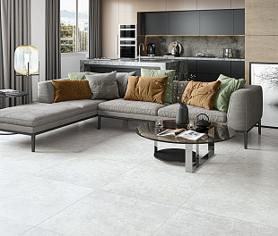 Керамогранит SOUL CERAMICS Sparkle Fusion Line White 57x57 Белый Лаппатированный