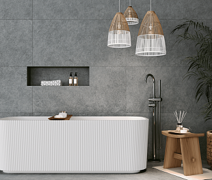 Керамогранит Ceramosa Tiles  Soapstone  Grey Matt 120x60 Серый Матовый