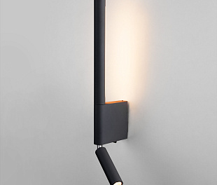 Светильник настенный светодиодный Sarca LED черный 4000К 40111/LED черный