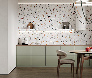 Керамогранит CeraLux Mosaic White 60x60 Белый Матовый карвинг