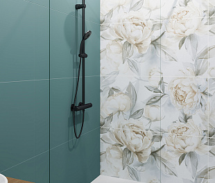 Керамогранит Old Little Solid color Blue Matte 120x60 Голубой Матовый