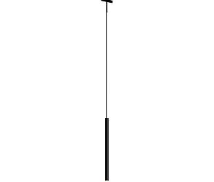 Трековый подвесной светильник Technical TR191-1-3W3K-M-B