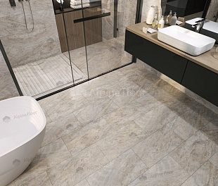 Кварцвинил Alfoor SPC Beige 60x30 Бежевый Матовый
