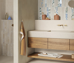 Керамогранит Cerastone Cicadas Grey tiles 120x60 Серый Матовый