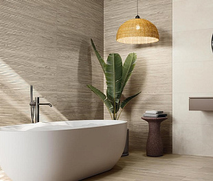 Керамогранит Ceraglaze Rail Beige 120x45 Бежевый Матовый