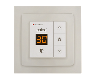 Терморегулятор CALEO 720 бежевый с адаптерами