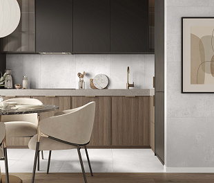Керамогранит CeraLux Concrete Fusion Lines  60x59.5 Серый Матовый