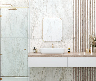 Керамогранит Ceraglow Frostwave Ensemble 60x120 Белый Матовый
