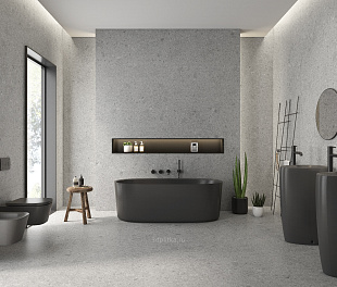 Керамогранит Ray Pawnbroker Grey 120x60 Серый Матовый