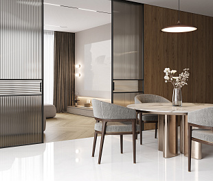 Керамогранит CeraLux Diamond White Polished 80x80 Белый Полированный