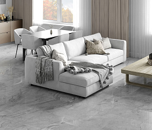 Керамогранит CeraLux Riva dolcha blanco 60x59.5 Серый Полированный